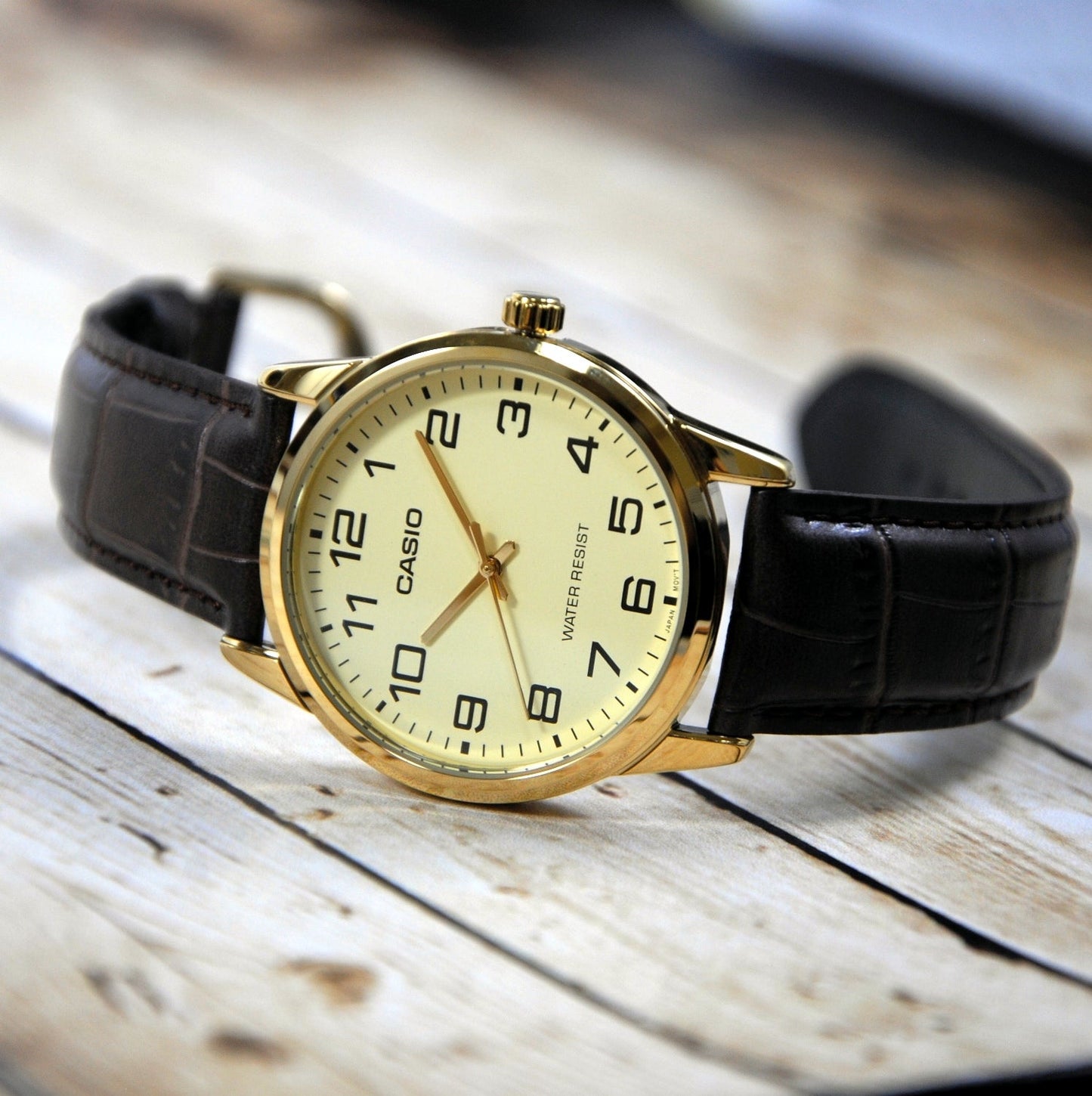 Casio Standard Belt Watch MTP-V001GL-9BUDF