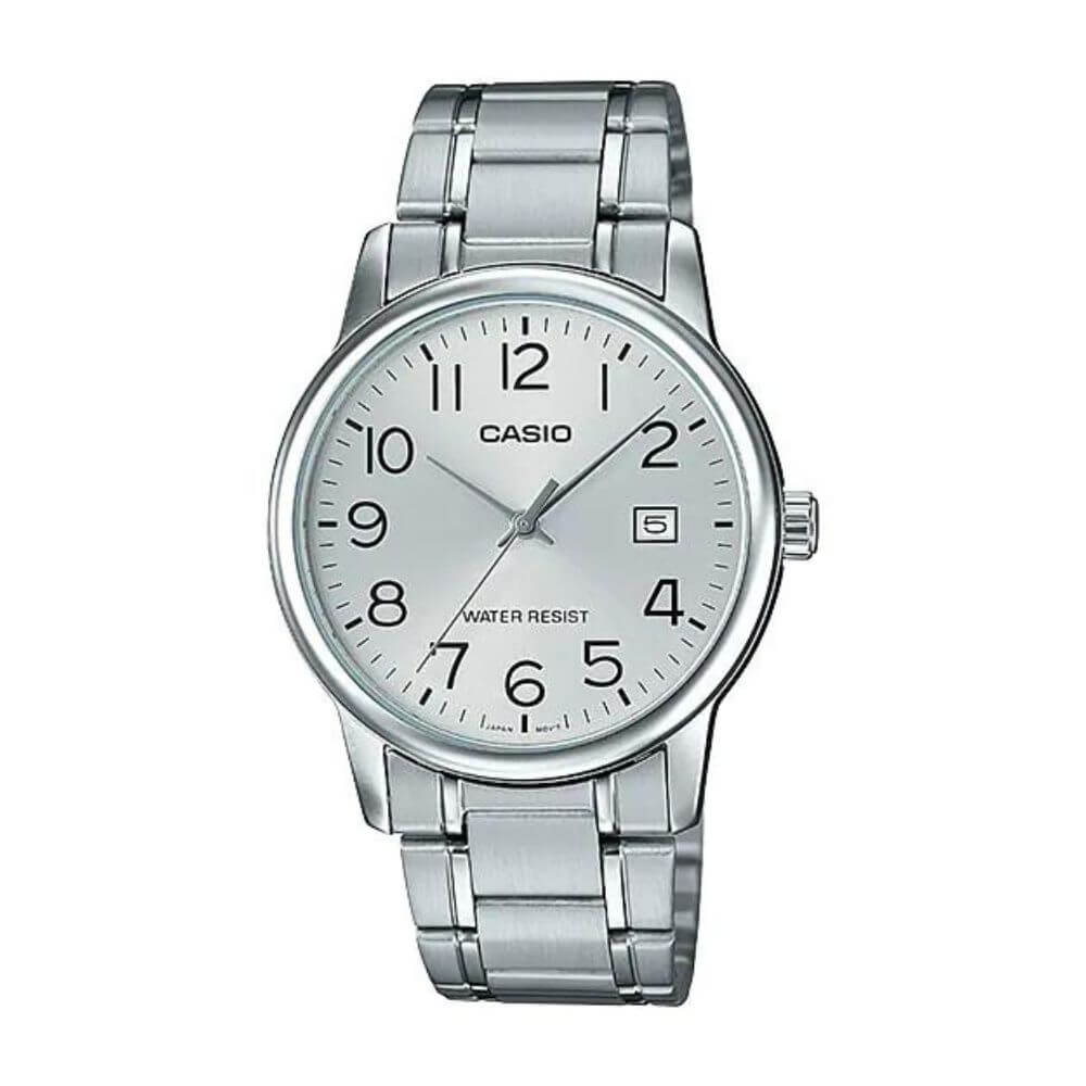 Casio Standard Date Chain Watch MTP-V002D-7BUDF