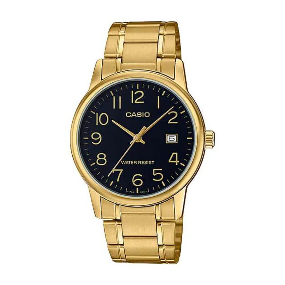Casio Standard Date Golden Chain Watch MTP-V002G-1BUDF
