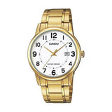 Casio Standard Date Golden Chain Watch MTP-V002G-7BUDF