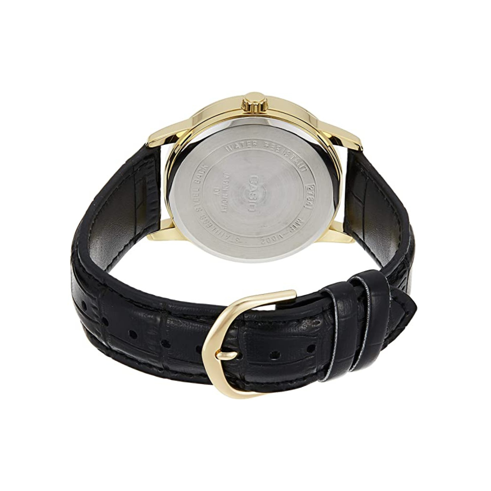 Casio Standard Date Golden Belt Watch MTP-V002GL-7B2UDF
