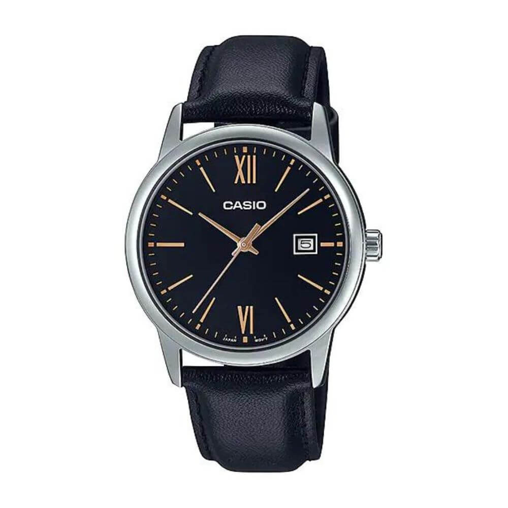 Casio Standard Date Belt Watch MTP-V002L-1B3UDF