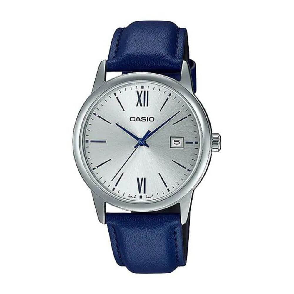 Casio Standard Date Belt Watch MTP-V002L-2B3UDF