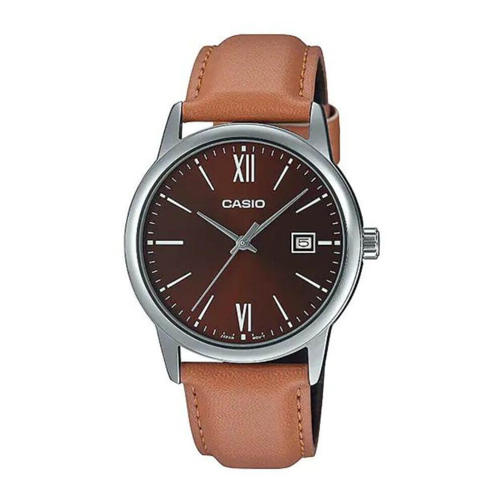 Casio Standard Date Belt Watch MTP-V002L-5B3UDF