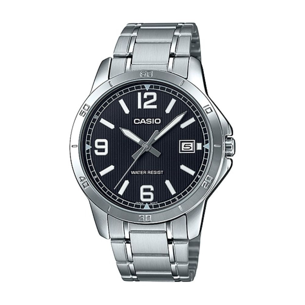 Casio Standard Date Chain Watch MTP-V004D-1B2UDF