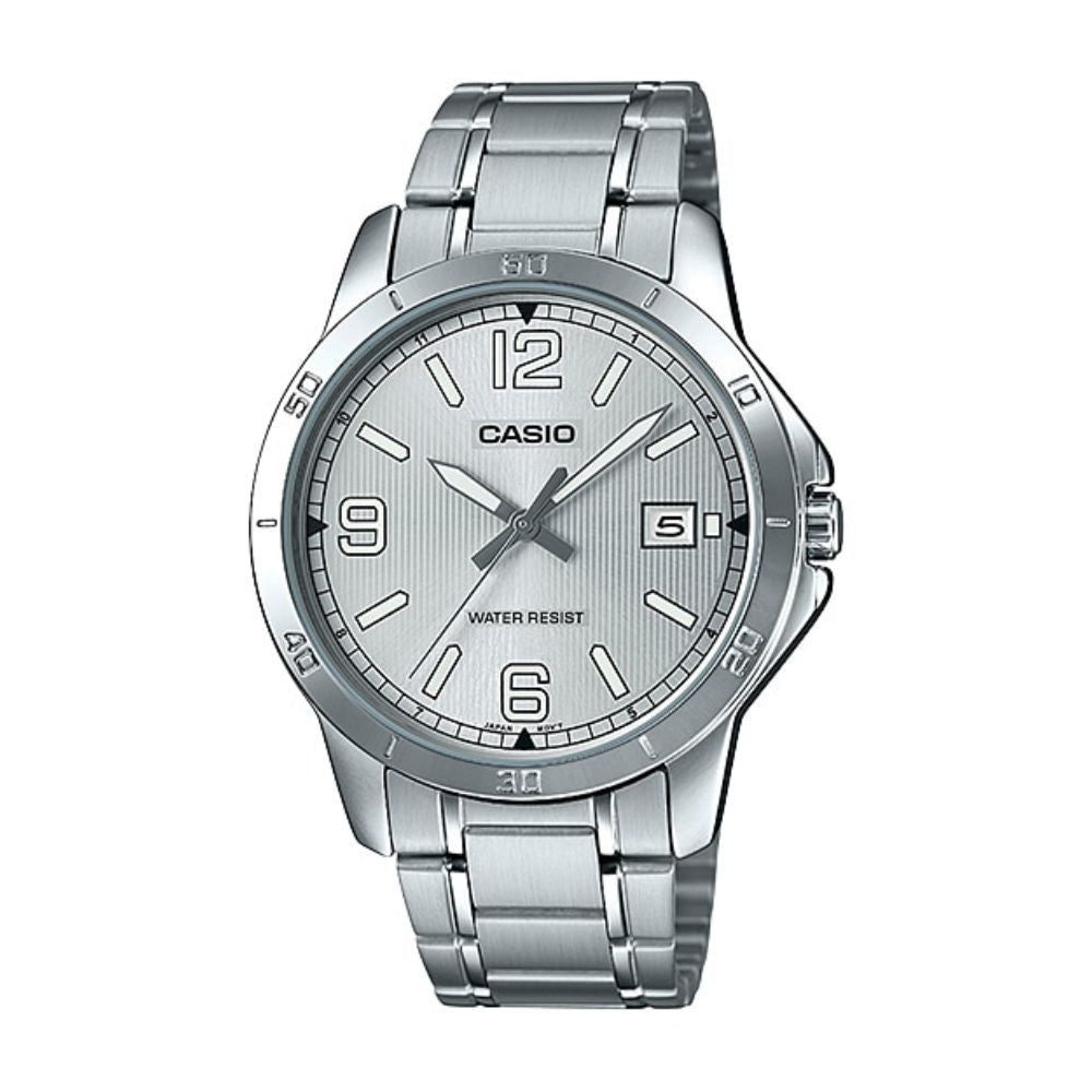 Casio Standard Date Chain Watch MTP-V004D-7B2UDF