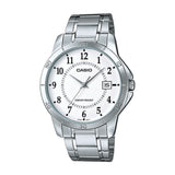 Casio Standard Date Chain Watch MTP-V004D-7BUDF