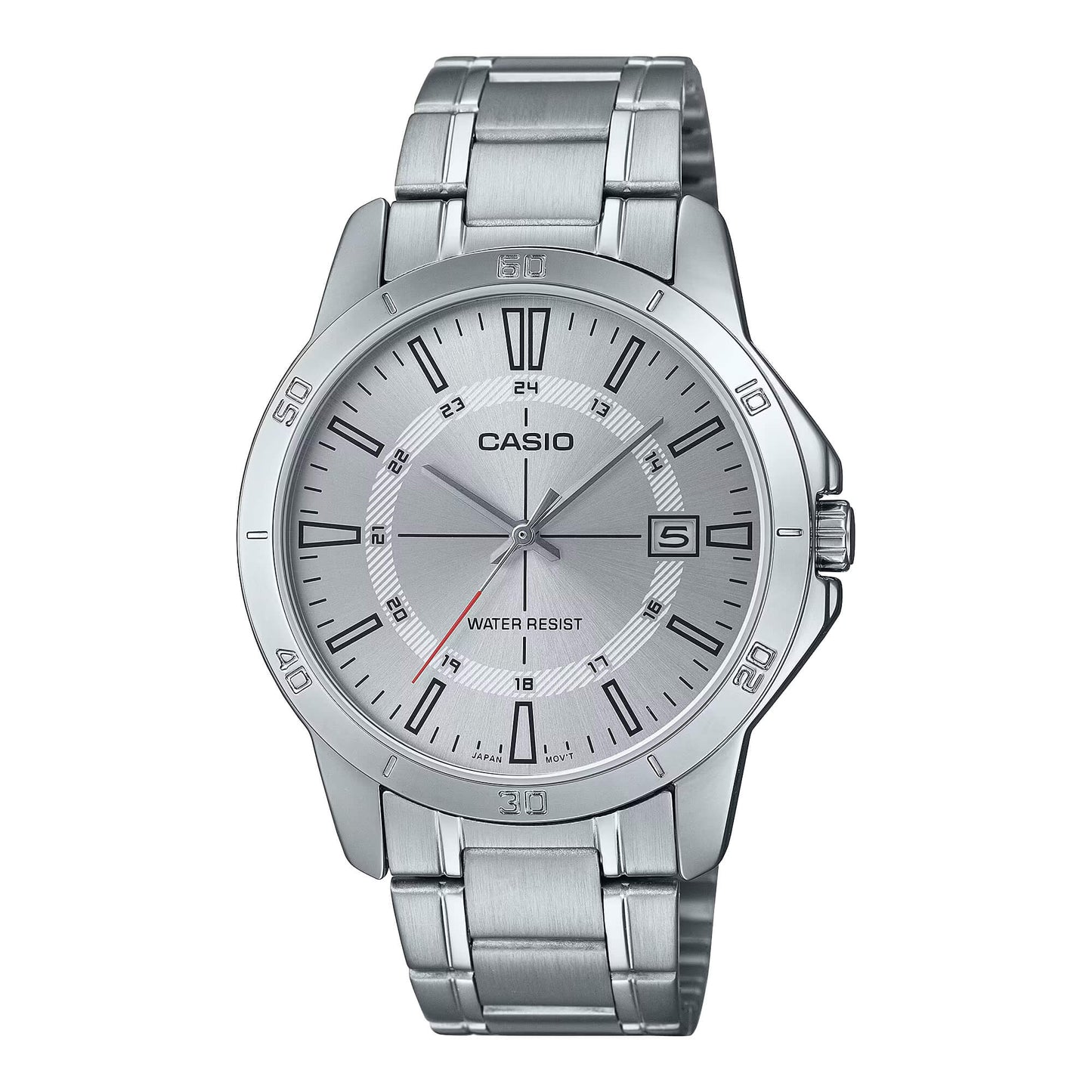 Casio Standard Date Chain Watch MTP-V004D-7CUDF