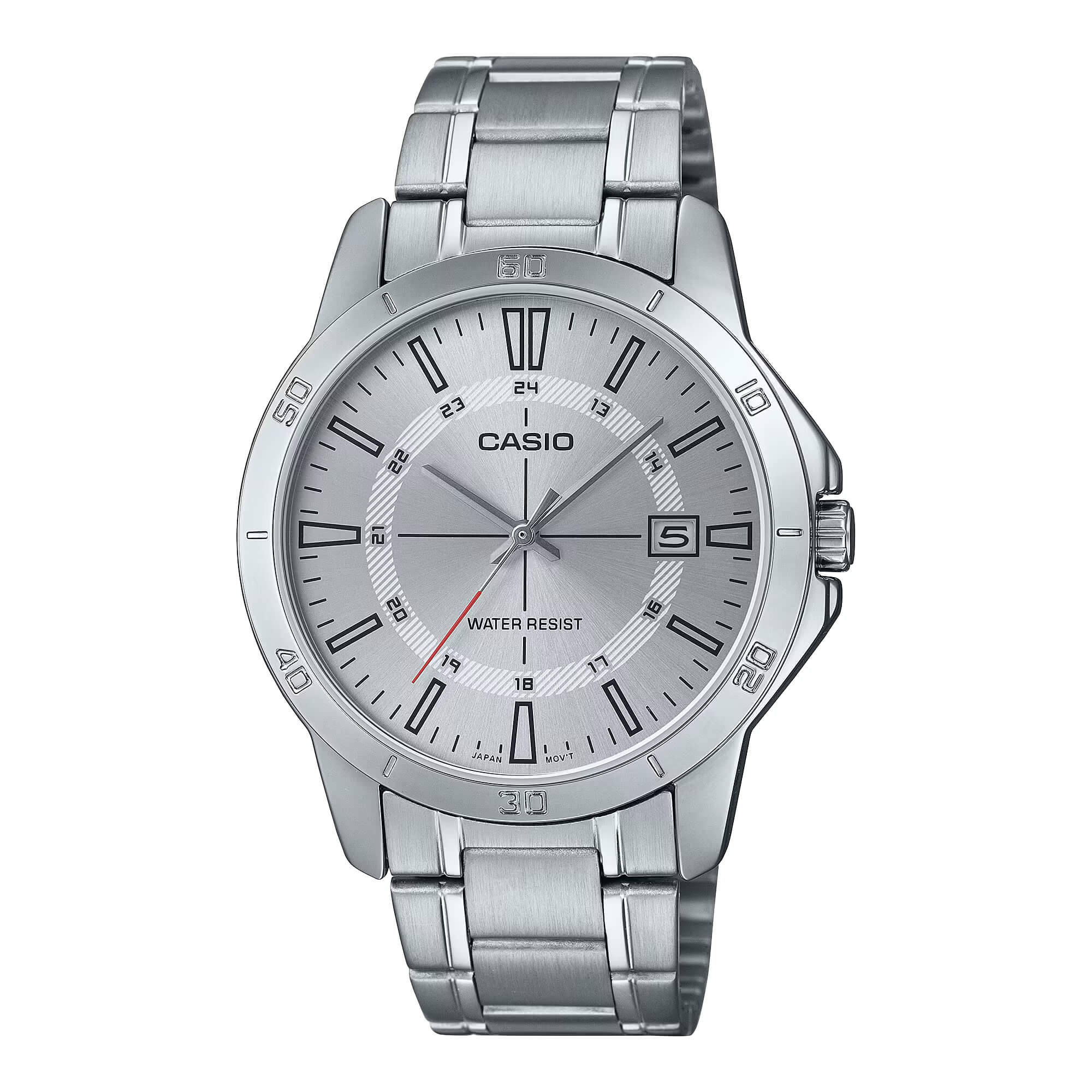 Casio Standard Date Chain Watch MTP-V004D-7CUDF