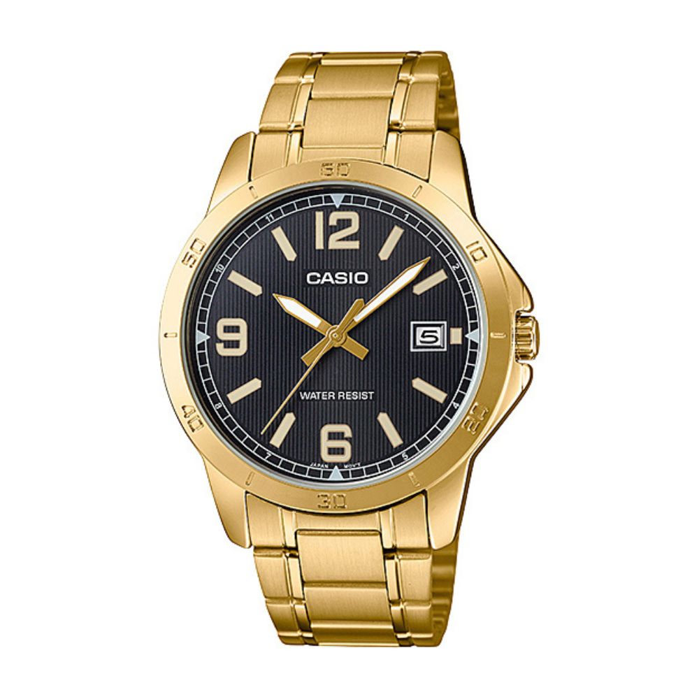 Casio Standard Date Golden Chain Watch MTP-V004G-1BUDF