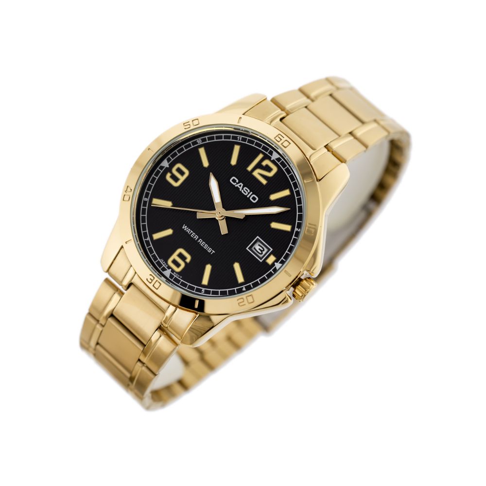 Casio Standard Date Golden Chain Watch MTP-V004G-1BUDF
