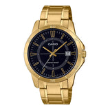 Casio Standard Date Golden Chain Watch MTP-V004G-1CUDF