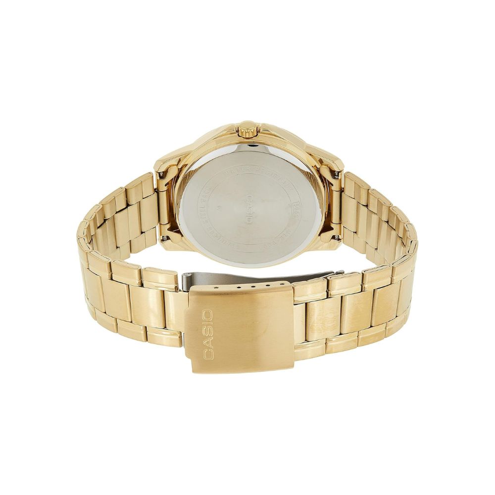 Casio Standard Date Golden Chain Watch MTP-V004G-1CUDF