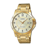 Casio Standard Date Golden Chain Watch MTP-V004G-9BUDF
