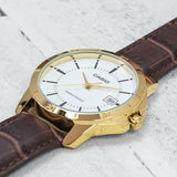 Casio Standard Date Belt Watch MTP-V004GL-7AUDF