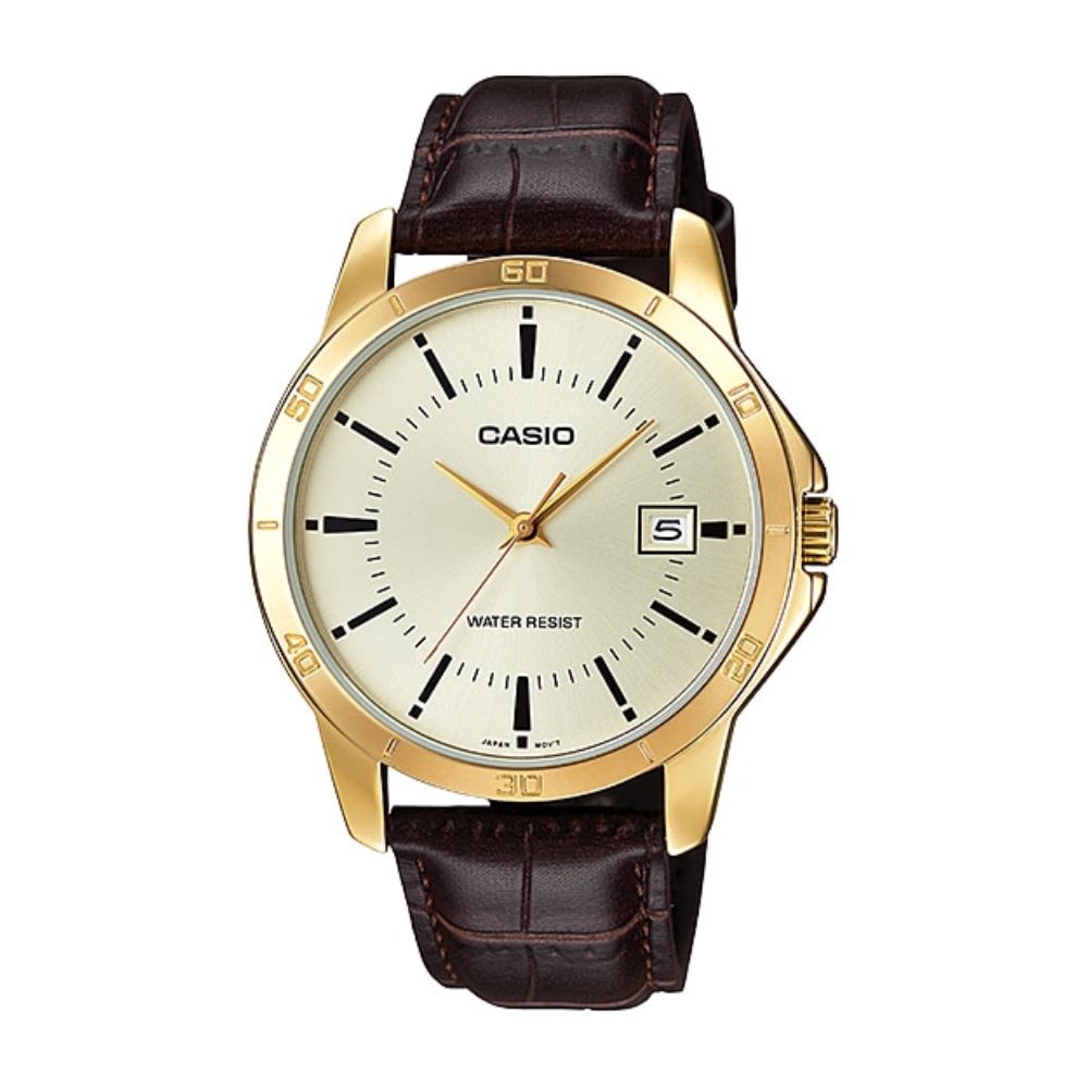 Casio Standard Date Belt Watch MTP-V004GL-9AUDF