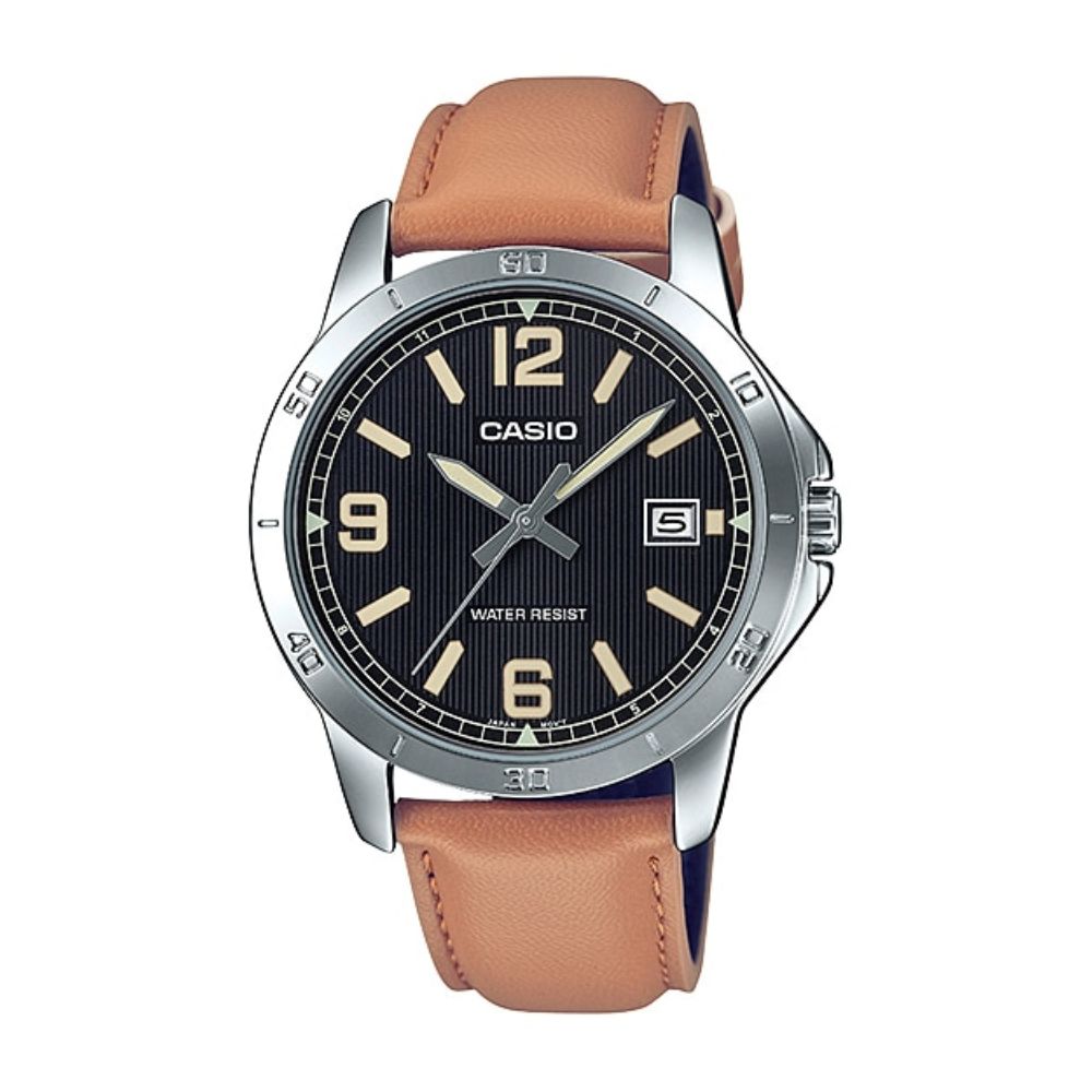 Casio Standard Date Belt Watch MTP-V004L-1B2UDF
