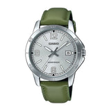 Casio Standard Date Belt Watch MTP-V004L-3BUDF