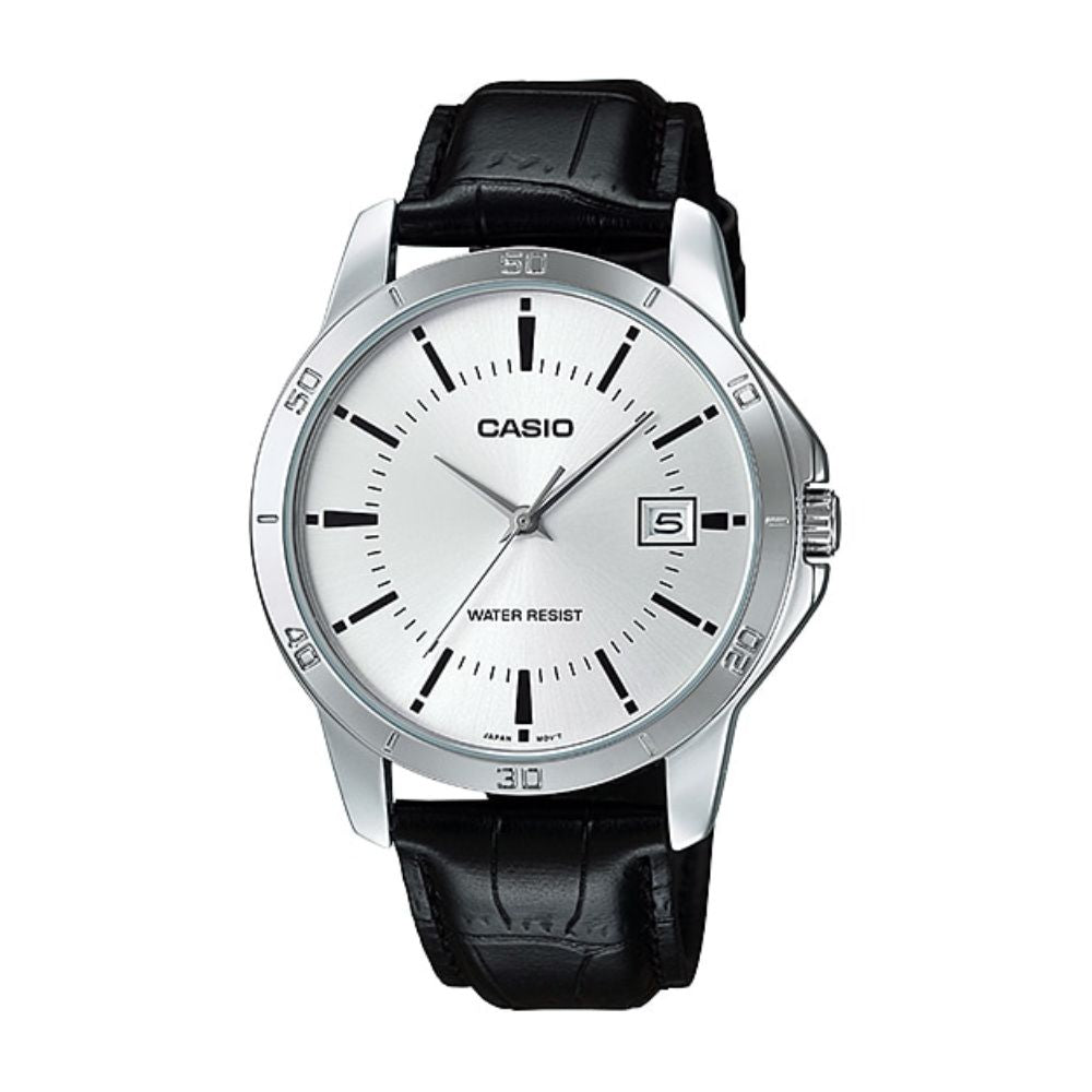 Casio Standard Date Belt Watch MTP-V004L-7AUDF