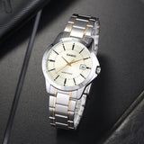 Casio Standard Date Chain Watch MTP-V004SG-9AUDF