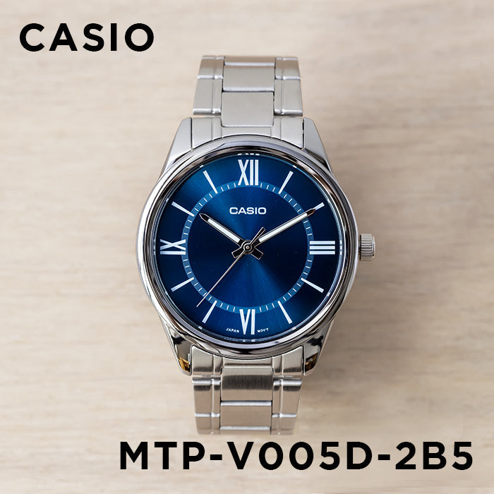 Casio Standard Chain Watch MTP-V005D-2B5UDF