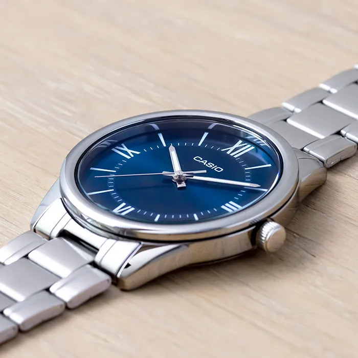 Casio Standard Chain Watch MTP-V005D-2B5UDF