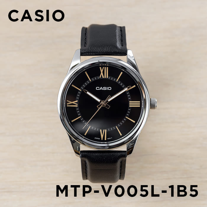 Casio Standard Belt Watch MTP-V005L-1B5UDF