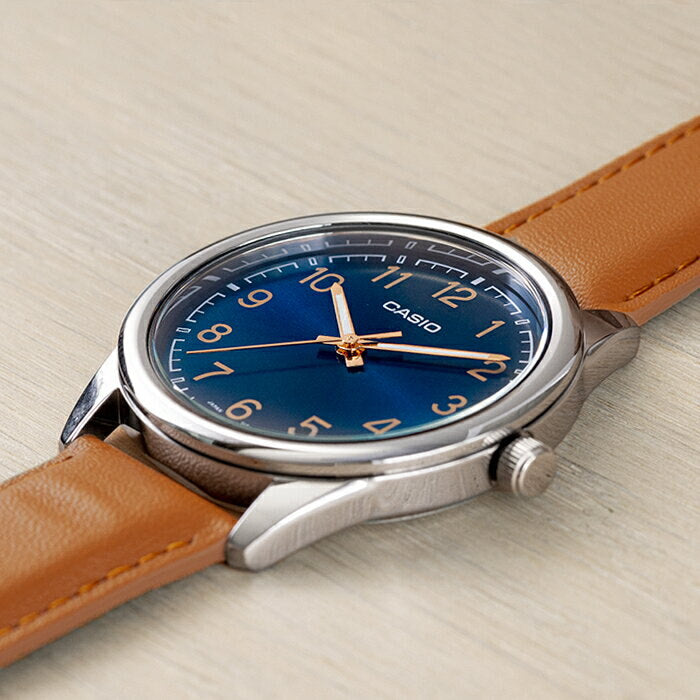 Casio Standard Belt Watch MTP-V005L-2B4UDF