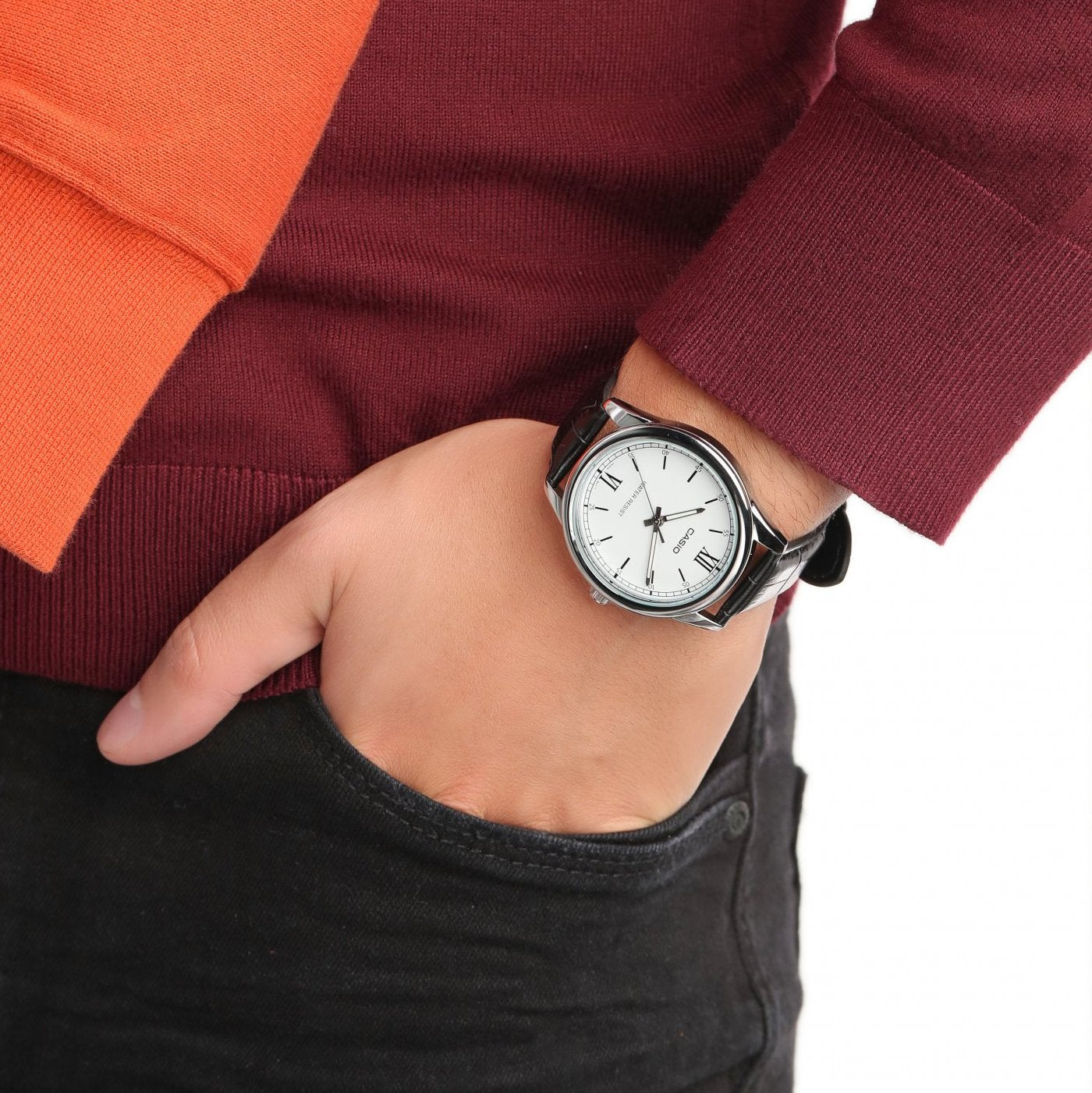 Casio Standard Belt Watch MTP-V005L-7B2UDF