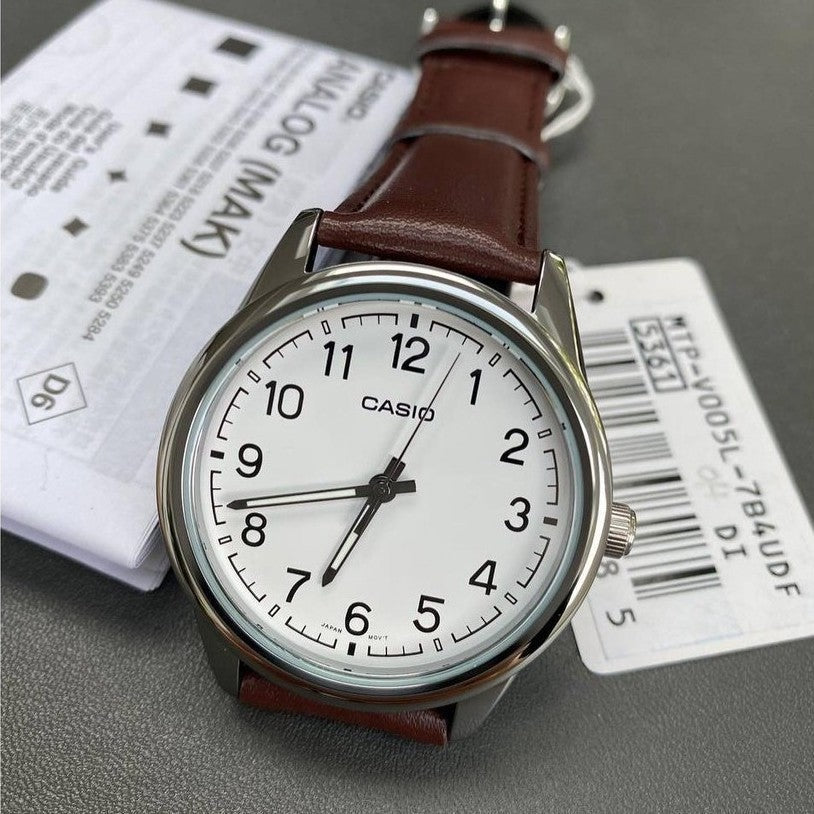 Casio Standard Belt Watch MTP-V005L-7B4UDF