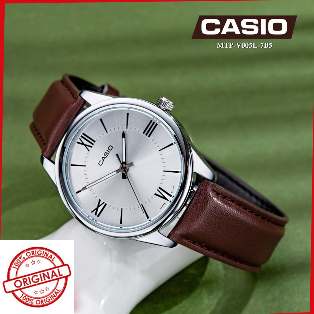 Casio Standard Belt Watch MTP-V005L-7B5UDF