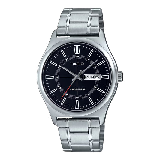Casio MTP-V006D-1CUDF Day Date Men’s Silver Chain Watch