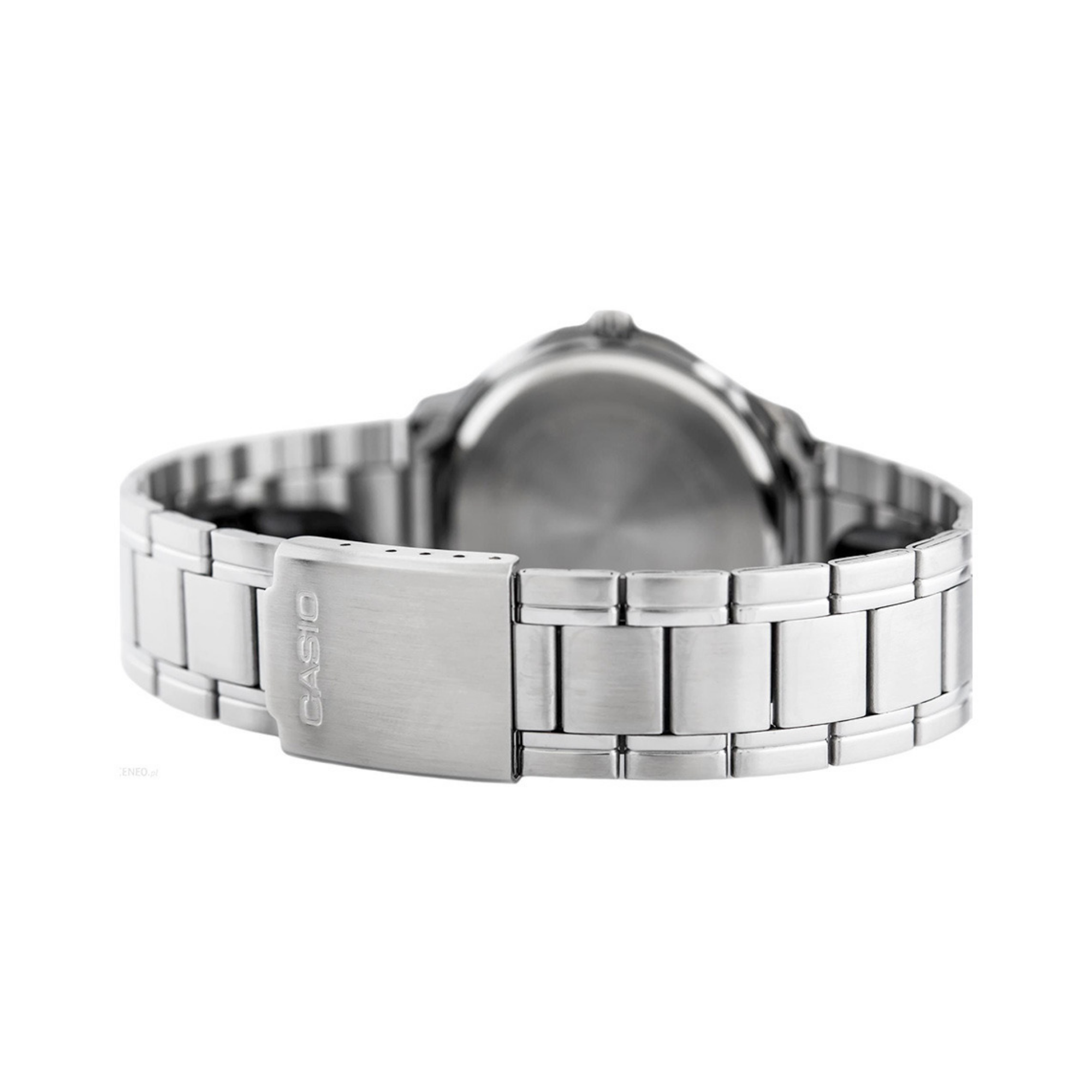 Casio Standard Day Date Silver Chain Watch MTP-V006D-2BUDF