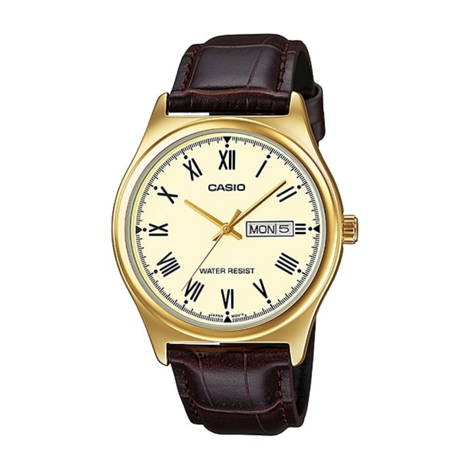 Casio Standard Day Date Belt Watch MTP-V006GL-9BUDF