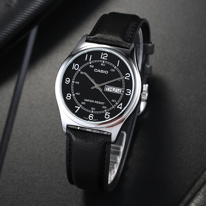 Casio Standard Day Date Belt Watch MTP-V006L-1B2UDF
