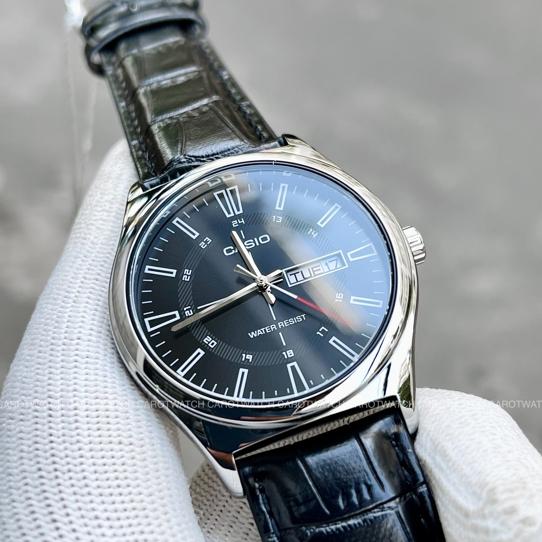 Casio Standard Day Date Belt Watch MTP-V006L-1CUDF