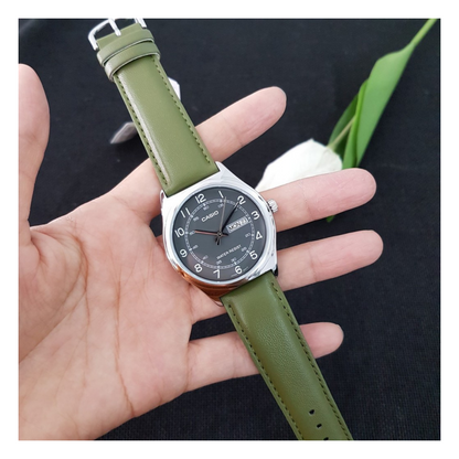 Casio Standard Day Date Belt Watch MTP-V006L-3BUDF