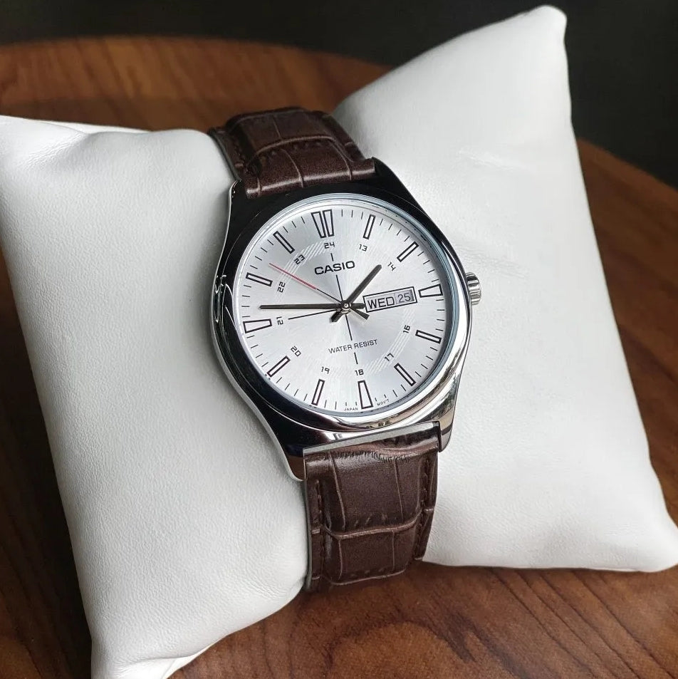 Casio Standard Day Date Belt Watch MTP-V006L-7CUDF