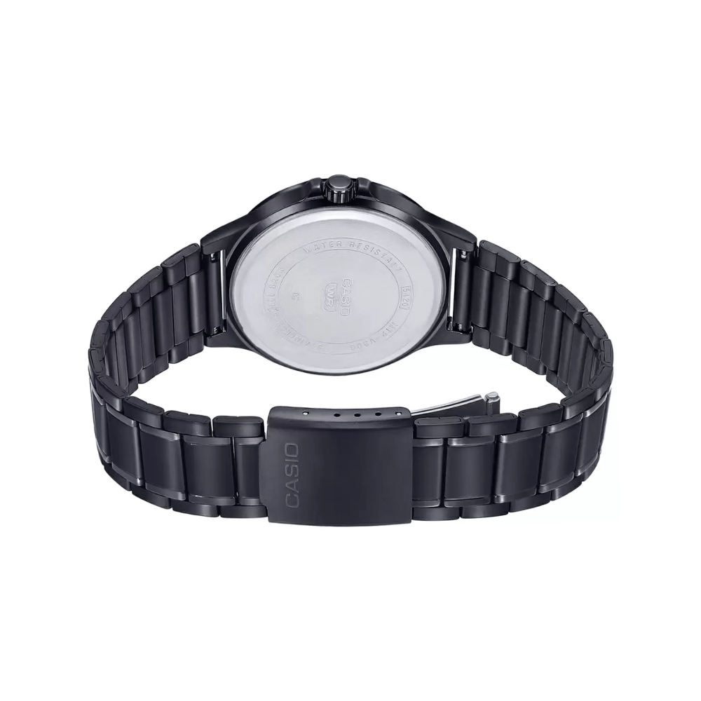 Casio Enticer Multifunction Black Chain Watch MTP-V300B-1AUDF
