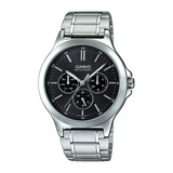 Casio Enticer Multifunction Silver Chain Watch MTP-V300D-1AUDF