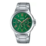 Casio Enticer Multifunction Silver Chain Watch MTP-V300D-3AUDF