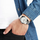 Casio Enticer Multifunction Silver Chain Watch MTP-V300D-7AUDF