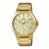Casio Enticer Multifunction Golden Chain Watch MTP-V300G-9AUDF