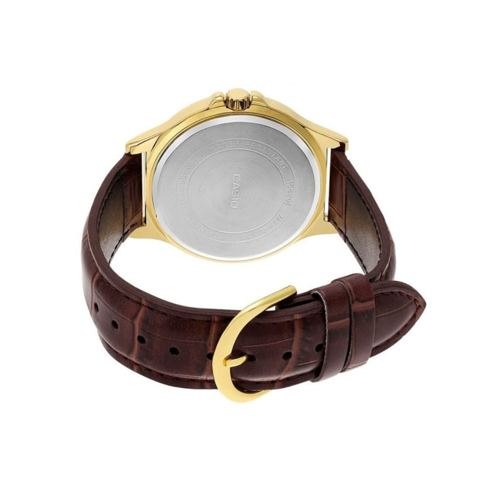 Casio Enticer Multifunction Golden Belt Watch MTP-V300GL-9AUDF
