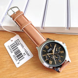 Casio Enticer Multifunction Silver Belt Watch MTP-V300L-1A3UDF