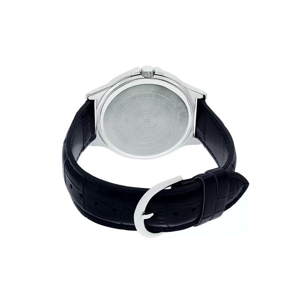 Casio Enticer Multifunction Silver Belt Watch MTP-V300L-1AUDF