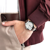 Casio Enticer Multifunction Silver Belt Watch MTP-V300L-7AUDF