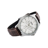 Casio Enticer Multifunction Silver Belt Watch MTP-V300L-7AUDF