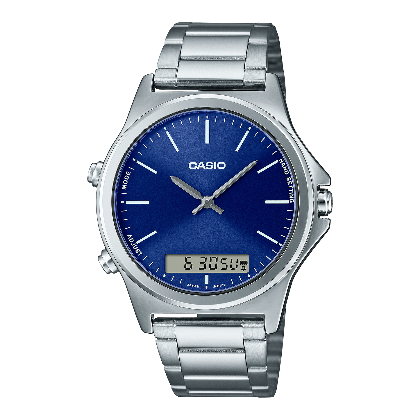 Casio Standard Dual Time Chain Watch MTP-VC01D-2EUDF