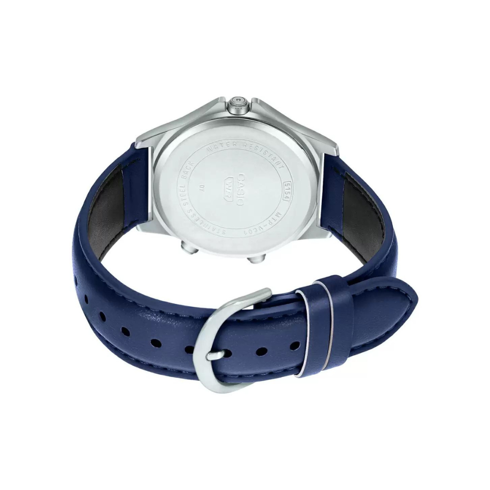 Casio Standard Dual Time Belt Watch MTP-VC01L-2EUDF